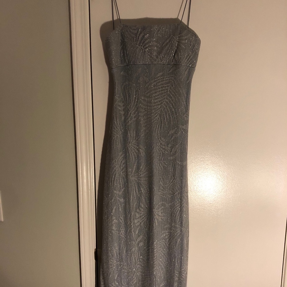 Vintage lace and fringe strappy dress